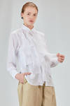 classic man shirt in polyester georgette - COMME des GARÇONS - COMME des GARÇONS 