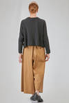 cardigan corto e ampio in maglia con texture a ondine di cotone, poliestere e nylon - KNIT KNIT 