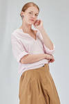 long and wide shirt in light washed cotton muslin - 6167 STUDIO SHIRT 