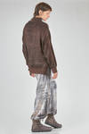 long and soft sweater in over-dyed and melange new wool and silk slub-knit - AVANT TOI 