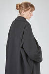 long and wide coat in polyester cloth - COMME des GARÇONS - COMME des GARÇONS 
