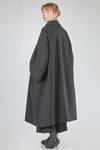 long and wide coat in polyester cloth - COMME des GARÇONS - COMME des GARÇONS 