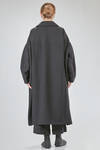 long and wide coat in polyester cloth - COMME des GARÇONS - COMME des GARÇONS 