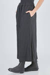 wide trousers in washed techno polyester canvas - COMME des GARÇONS - COMME des GARÇONS 