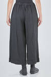 wide trousers in washed techno polyester canvas - COMME des GARÇONS - COMME des GARÇONS 
