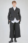 giacca al fianco, lievemente sfiancata, in tela techno di poliestere lavato - COMME des GARÇONS - COMME des GARÇONS 