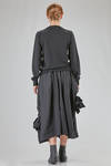 cardigan al fianco, morbido, in maglia rasata di lana - COMME des GARÇONS - COMME des GARÇONS 