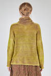 maglia al fianco, morbida e lievemente svasata, in garza di cachemire tutta sfumata - F-CASHMERE by FISSORE 
