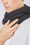 scarf in cashmere and silk knit - ISABEL BENENATO 