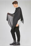 scarf in cashmere and silk knit - ISABEL BENENATO 