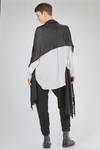 scarf in cashmere and silk knit - ISABEL BENENATO 