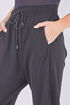 pantalone morbido in maglia tipo jersey di viscosa ed elastan - ISABEL BENENATO 