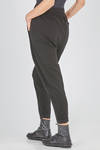 pantalone morbido in maglia tipo jersey di viscosa ed elastan - ISABEL BENENATO 