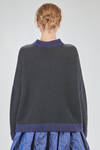 hip-length sweater, wide, in soft cashmere and silk knit - LUSSI 