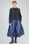 hip-length sweater, wide, in soft cashmere and silk knit - LUSSI 