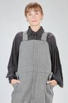 hip-lenght sweater, oversize, in faux fur long-pile polyester knit - NOIR KEI NINOMIYA 