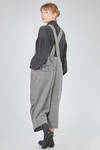 hip-lenght sweater, oversize, in faux fur long-pile polyester knit - NOIR KEI NINOMIYA 
