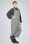 hip-lenght sweater, oversize, in faux fur long-pile polyester knit - NOIR KEI NINOMIYA 