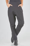 pantalone a sigaretta in crêpe di lana, cotone ed elastan - RUNDHOLZ 