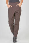 pantalone a sigaretta in crêpe di lana, cotone ed elastan - RUNDHOLZ 