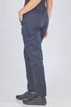pantalone tipo jeans, asciutto, in denim sovra-tinto di cotone ed elastan - RUNDHOLZ DIP 