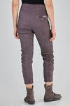 pantalone asciutto in denim sovratinto di cotone, canapa ed elastan - RUNDHOLZ DIP 