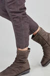 pantalone asciutto in denim sovratinto di cotone, canapa ed elastan - RUNDHOLZ DIP 