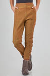 pantalone asciutto in denim sovratinto di cotone, canapa ed elastan - RUNDHOLZ DIP 