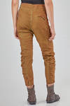 pantalone asciutto in denim sovratinto di cotone, canapa ed elastan - RUNDHOLZ DIP 