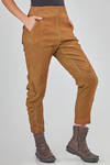 pantalone asciutto in denim sovratinto di cotone, canapa ed elastan - RUNDHOLZ DIP 