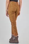 pantalone asciutto in denim sovratinto di cotone, canapa ed elastan - RUNDHOLZ DIP 