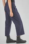 pantalone ampio in canvas pesante di cotone lavato - BERGFABEL 