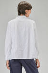 camicia al fianco, ampia, in popeline di cotone lavato - BERGFABEL 
