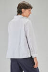 camicia al fianco, ampia, in popeline di cotone lavato - BERGFABEL 