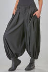 'baloon' trousers in lightweight wool tropical - COMME DES GARÇONS 