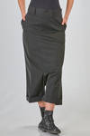 wide trousers in lightweight polyester twill - JUNYA WATANABE 