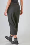 wide trousers in lightweight polyester twill - JUNYA WATANABE 