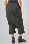 wide trousers in lightweight polyester twill - JUNYA WATANABE 