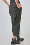 wide trousers in lightweight polyester twill - JUNYA WATANABE 