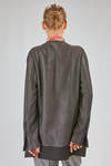 long and soft blouson of honey comb shape triacetate and polyester - SAPIO 