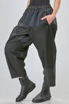 wide trousers in polyester twill and satin - COMME des GARÇONS - COMME des GARÇONS 