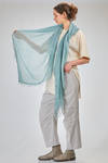 sciarpa ampia in voile di cotone melange - FORME D' EXPRESSION 