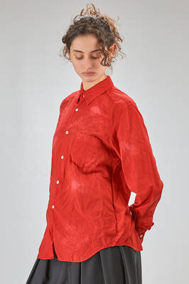 camicia classica a uomo in popeline di poliestere trattato - COMME DES GARÇONS 