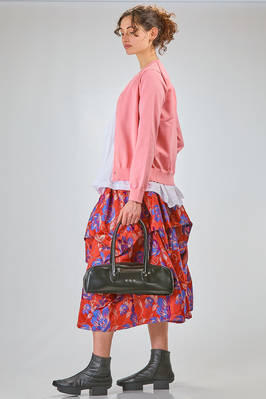 horizontal structured bucket bag in synthetic leather - COMME des GARÇONS - COMME des GARÇONS 