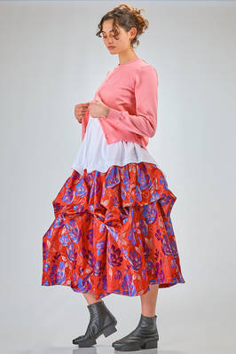 cardigan corto e asciutto in jersey di poliestere - COMME des GARÇONS - COMME des GARÇONS 