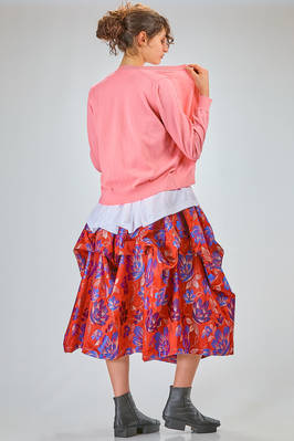 cardigan corto e asciutto in jersey di poliestere - COMME des GARÇONS - COMME des GARÇONS 