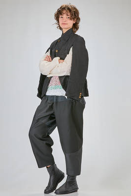 giacca al fianco, morbida, in jaquard leggero di poliestere e cotone - COMME des GARÇONS - COMME des GARÇONS 