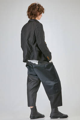 giacca al fianco, morbida, in jaquard leggero di poliestere e cotone - COMME des GARÇONS - COMME des GARÇONS 