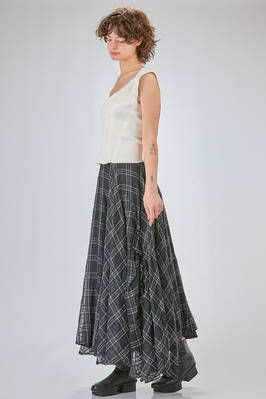 canottiera a bustier corta e asciutta in jersey pesante di cotone - MARC LE BIHAN 