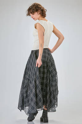 canottiera a bustier corta e asciutta in jersey pesante di cotone - MARC LE BIHAN 